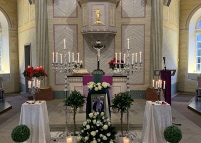 Trauerfeier in der evangelischen Schinkelkirche