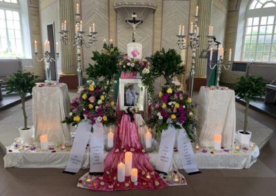 Trauerfeier in der Kirche